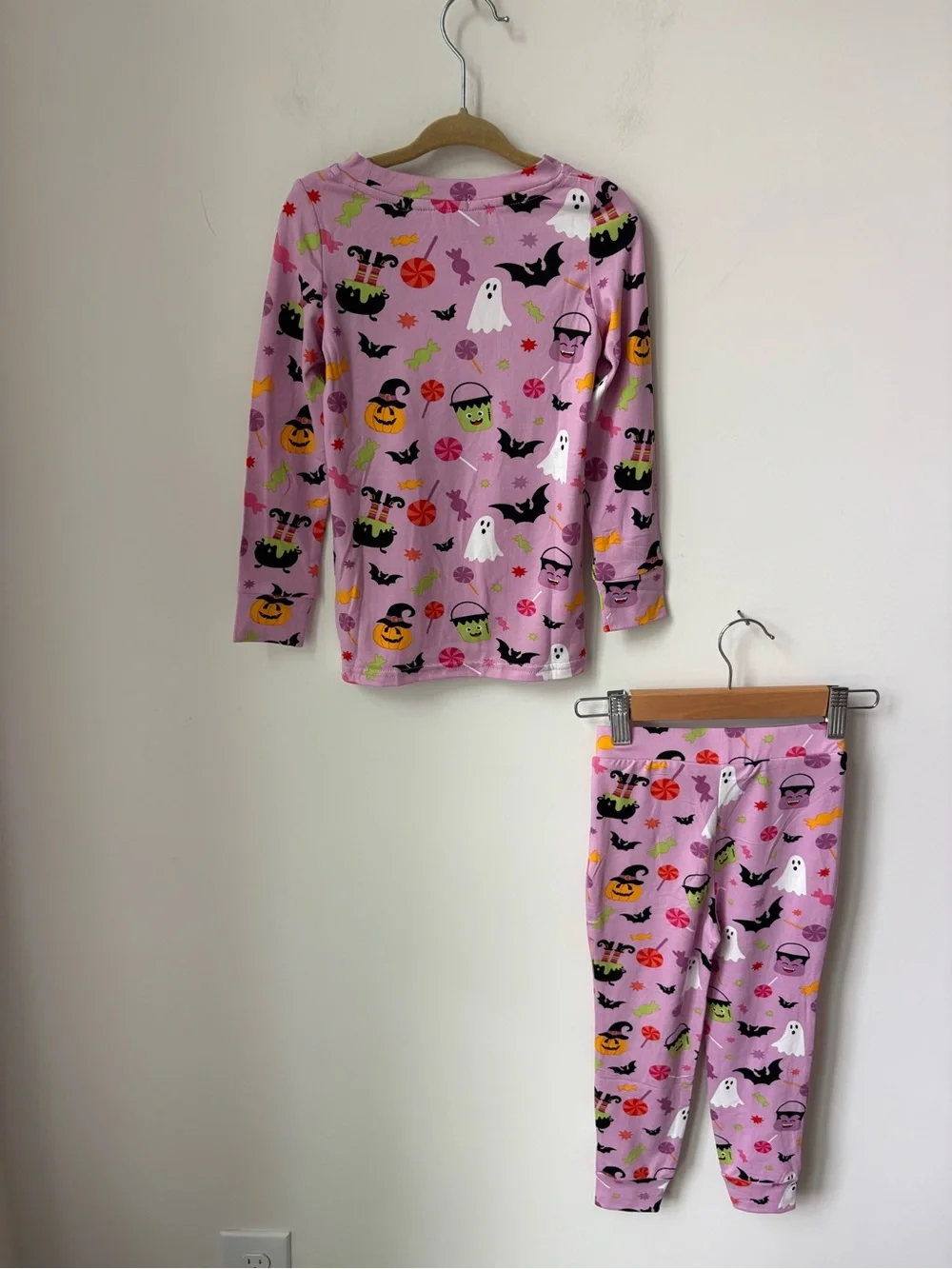 NWT Mary Square Trick or Treat Halloween Toddler Pajama Set Soft Sleep Size 3T